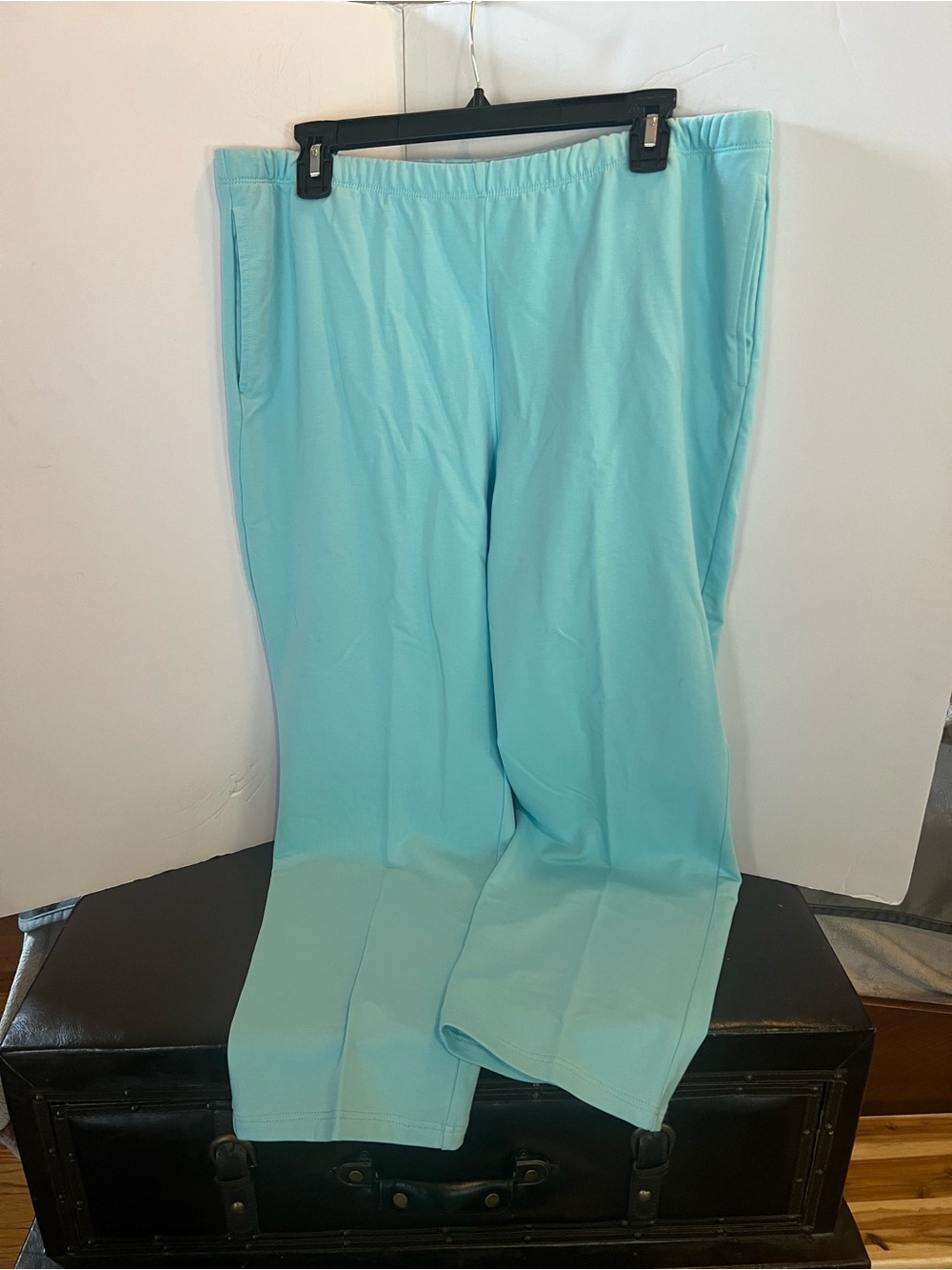 Ruby Rd. Women's Light Aqua Pull-On Capris